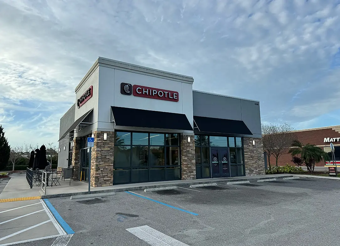 Chipotle inline endcap